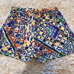 never worn… colorful shorts